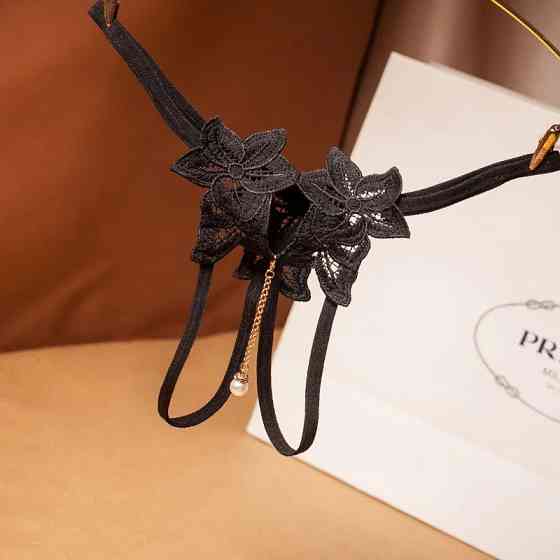 Труси з намистинкою жіночі сексуальні 42 білий Київ