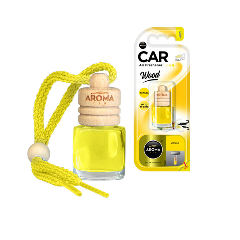 Ароматизатор Aroma Car Wood Vanilla, 6ml рідкий Киев - изображение 1