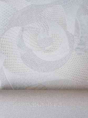 Шпалери метрові вінілові на флізеліні Sintra Vila абстракція мазки точки сірі бежеві бірюзові 533000 Київ