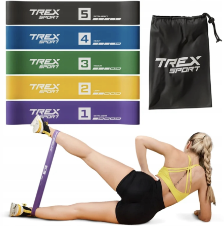 Набір резинок для фітнесу Trex Sport TX-065RBC 1-18кг Киев