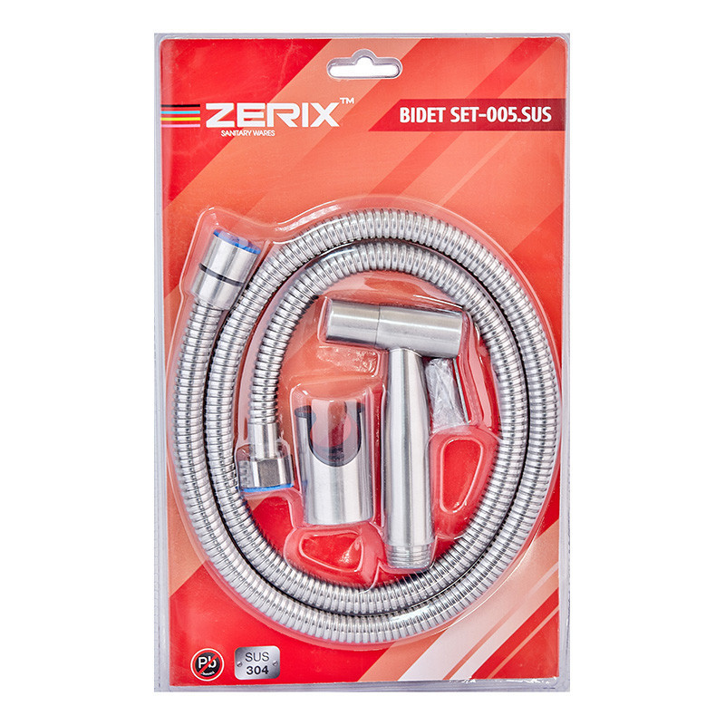 Набір для гігієнічного душу Zerix Bidet SET-005.SUS    ( ZX5026 ) 24746 Харків - фото 3