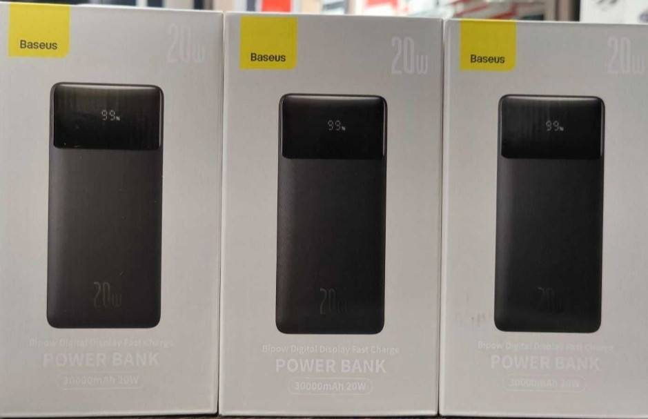 Rower Bank Baseus Bipow Overseas 20W 30000mAh. Киев - изображение 1