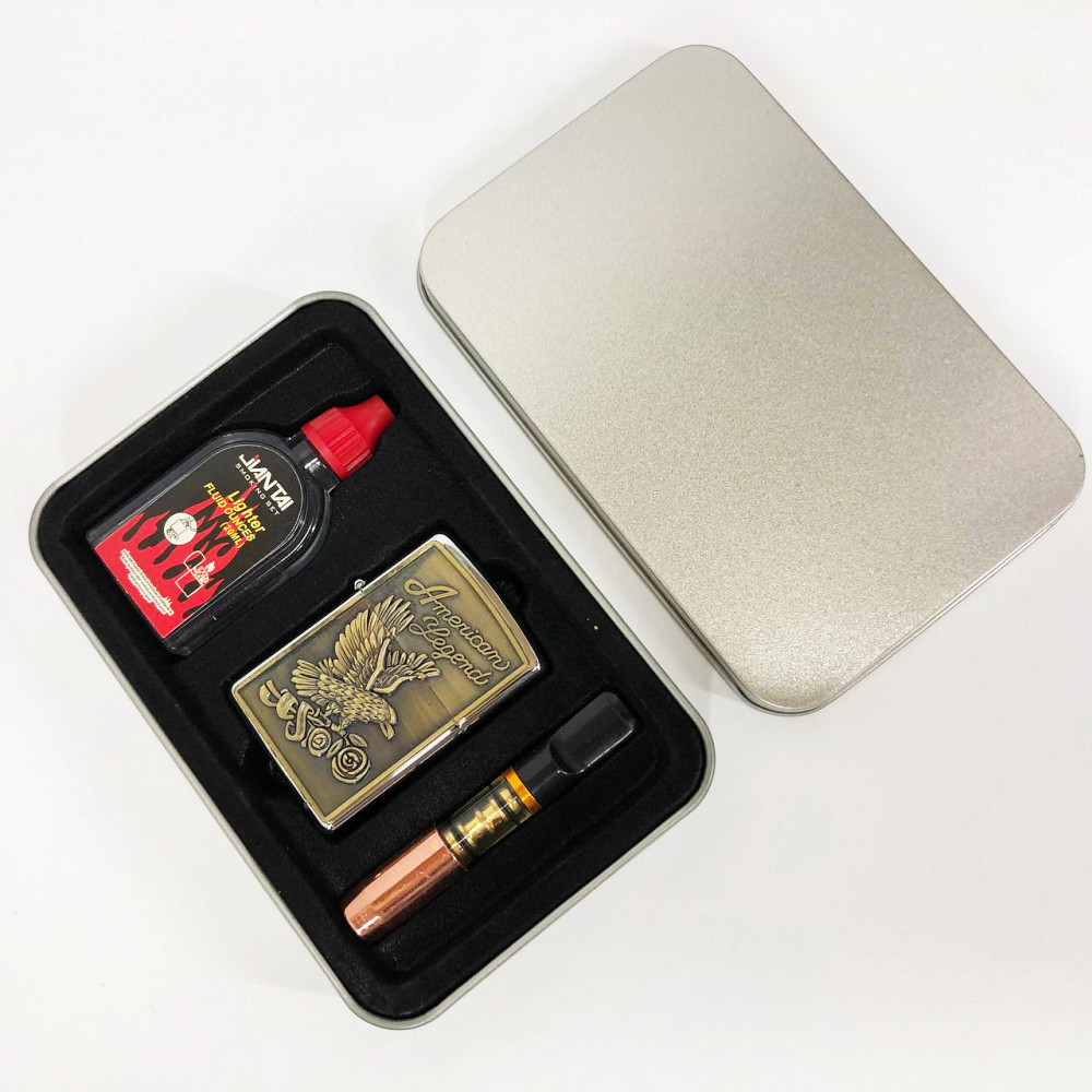 Оригинальная бензиновая зажигалка N9, Стильная зажигалка в подарок, Зажигалки бензиновые HA-27 Львов - изображение 10