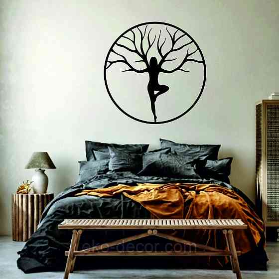 Декоративное настенное 3D Панно «ЙОГА» Декор на стену с объемом Киев