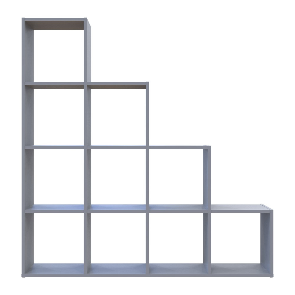 Стелаж Doros Степ 4х4 Сірий відкритий 136.2х28.8х140.7 DRS-011772 (41516179) Дніпро - фото 4