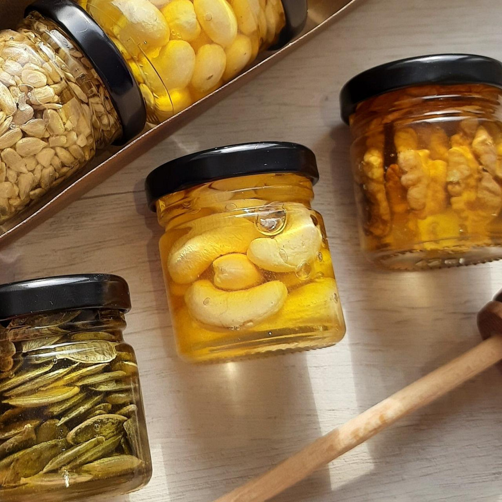 Оригінальні подарунки для чоловіків, хлопця №54 горіхи з медом. Одеса - фото 3