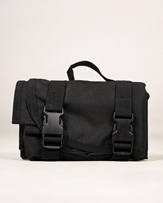 Килимок тент тактичний водонепроникний Моллі чорний ПП7882 Одеса - фото 6