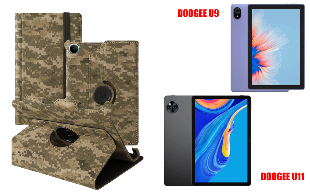 Чехол Spinner360 для планшета Doogee U11 Pro, цвет Klasika Хаки Киев - изображение 1