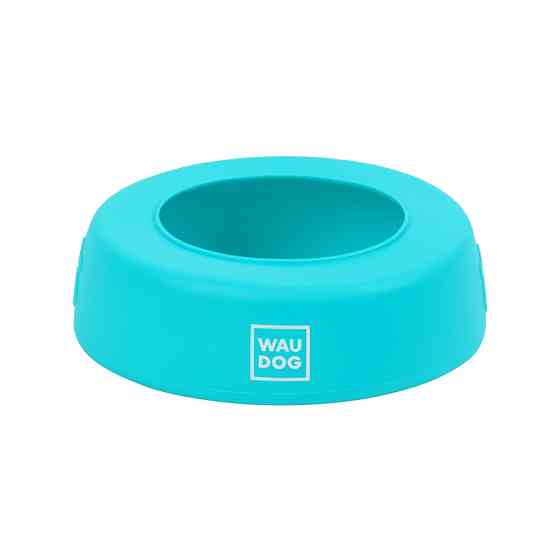 Миска-непроливайка  WAUDOG Silicone, 750 мл голубой Винница