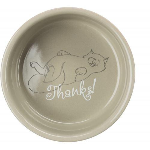 Миска Trixie Thanks for Service для кошек, керамическая, 11 см, 300 мл Киев - изображение 4