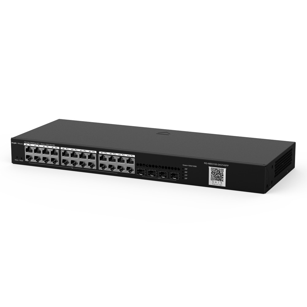 Комутатор Ruijie Reyee RG-NBS3100-24GT4SFP керований 28-портовий без PoE Київ - фото 2