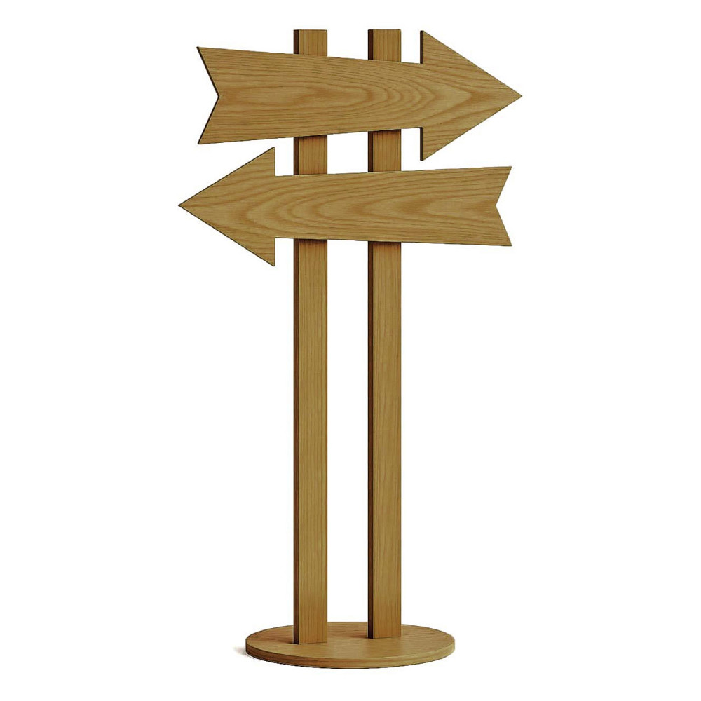 Підлогова стрілка-покажчик "Хенрік" сієна Миколаїв - фото 1