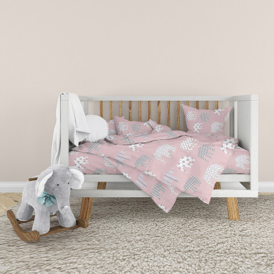 Детский постельный набор Home Line Слоны (розовый) (181495) Винница - изображение 1