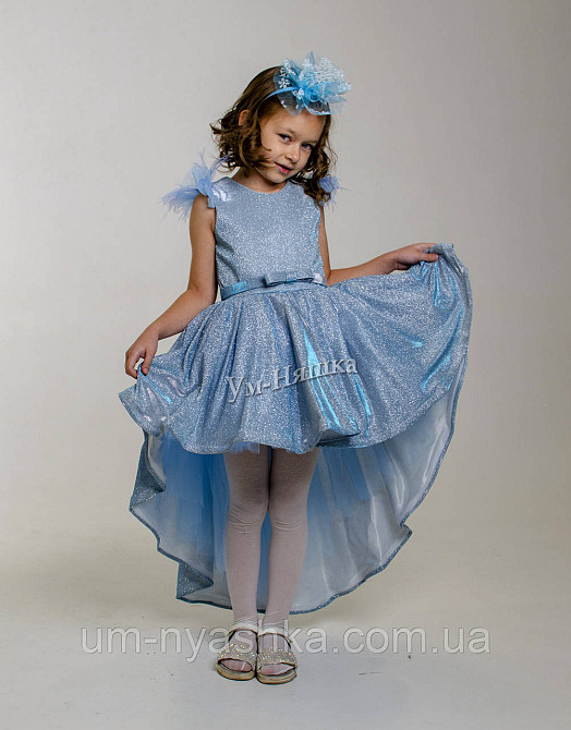 Платье звездочки Пышное удлиненное блестящее платье люрекс Кривой Рог - изображение 4