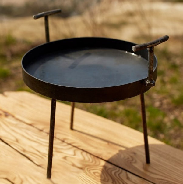 Сковорода з диска борони для багаття 30 см для пікніка, диск для смаження Київ - фото 1