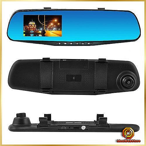 Відеореєстратор дзеркало заднього виду з екраном Автомобільний реєстратор Автовідеореєстратор з екраном Київ - фото 1