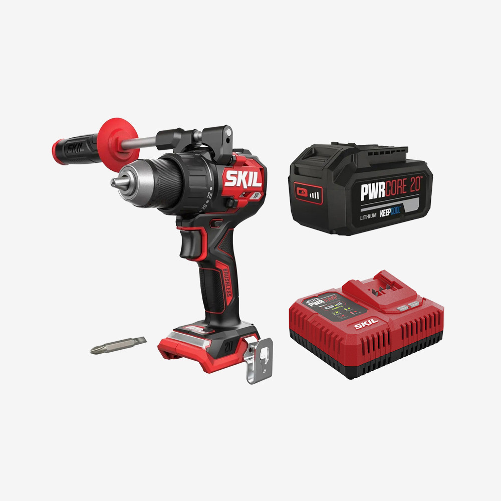 Дрель-шуруповерт аккумуляторная безщеточная безударная, SKIL 3080 CA XP + аккумулятор 4,0 Ah + зарядное устройство Одесса - изображение 1