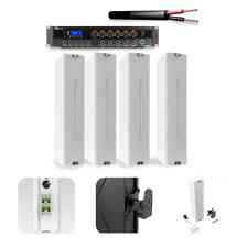 Колонка  Zestaw nagłośnienia kolumnowego 100V Power Dynamics biały Київ