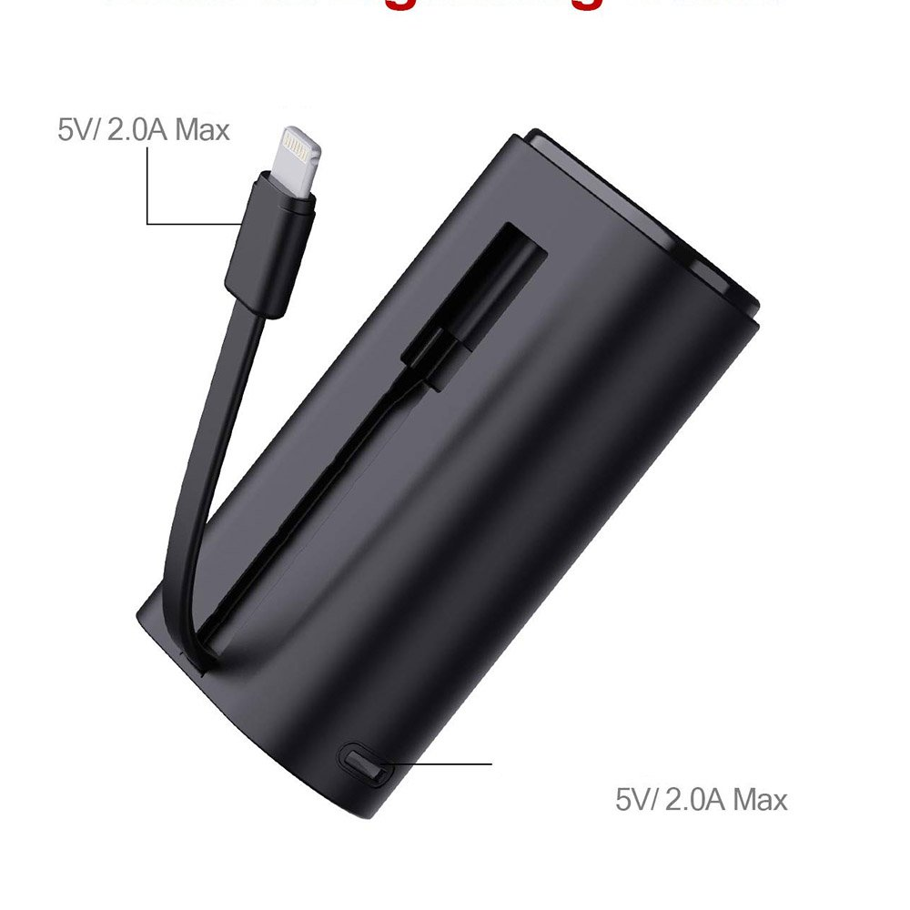 Портативный Power Bank iWALK Link Me 10000 9000 мА·ч, Lightning, Pass-Through, компактный, черный Киев - изображение 18