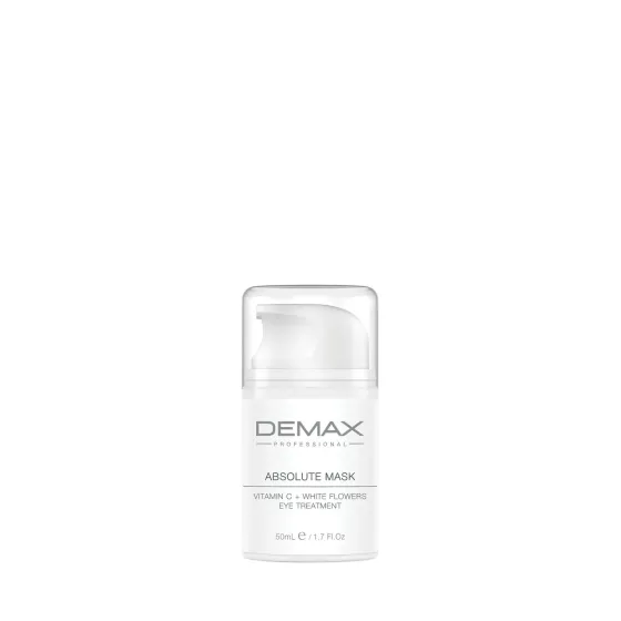 Мультивитаминная маска для глаз «Витамин С и белые цветы» Absolute mask Vitamin C + White Flowers Demax 50 мл Днепр