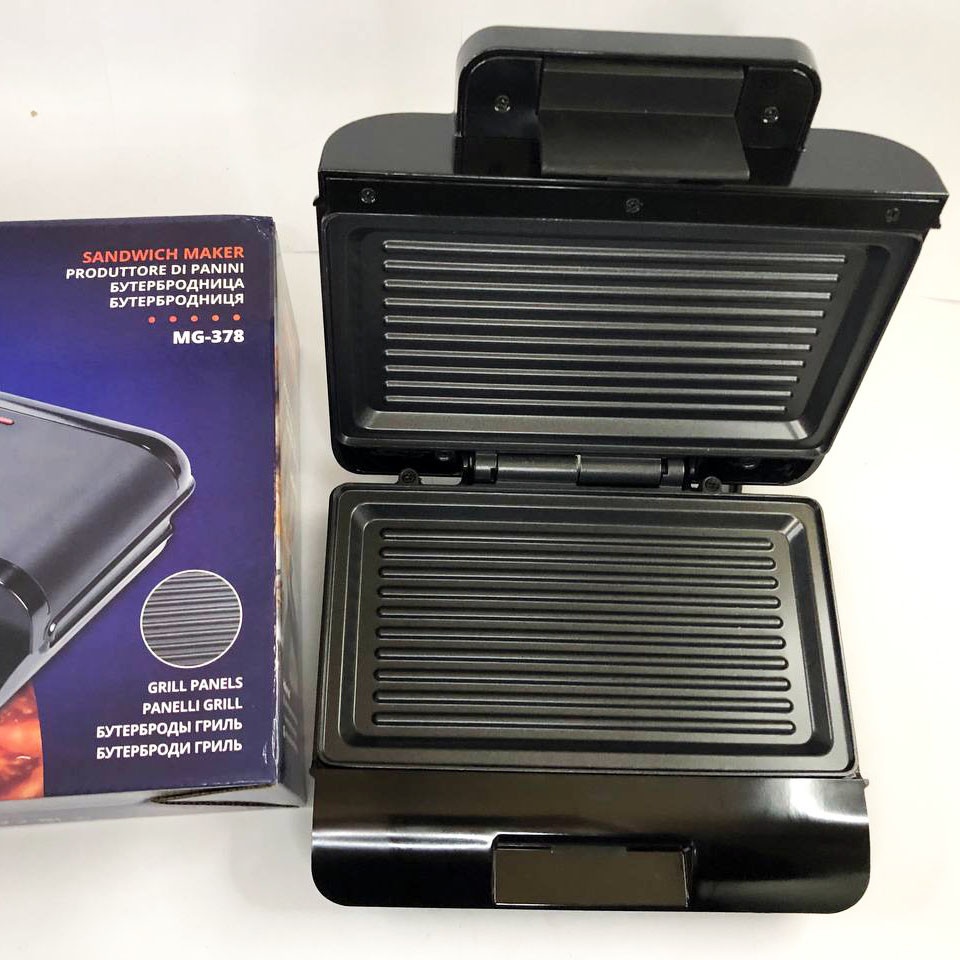 Прижимной электро гриль MAGIO, Гриль для стейков для кухни, Настольный контактный электрогриль YC-53 Львов - изображение 16