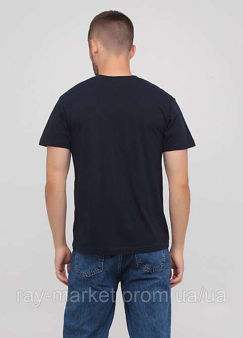 Футболка базова Stedman Classic-T Unisex  чоловіча глибоко темно-синя (ST2000-BLM) Київ - фото 2