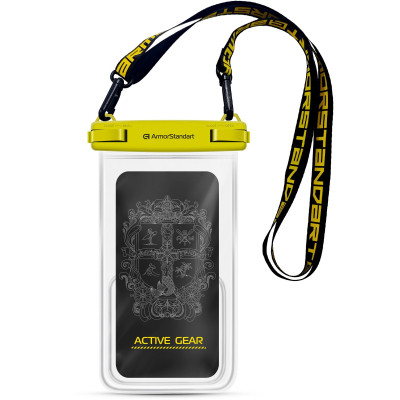 Чохол до мобільного телефона Armorstandart Waterproof Сapsule Double Pockets Yellow (ARM84416) Вінниця - фото 1