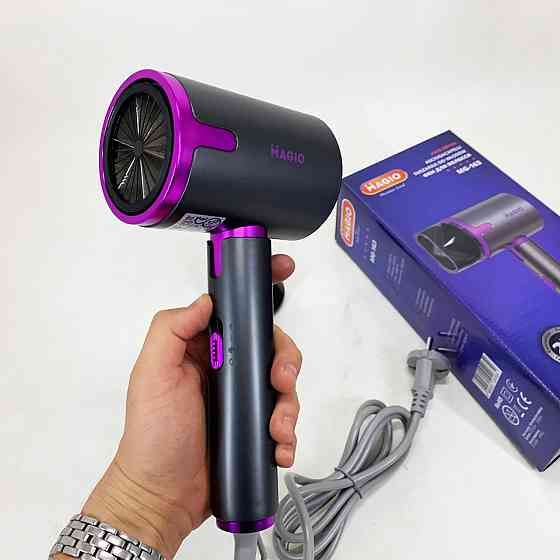 Фен з регулюванням температури для укладання, Жіночий професійний фен для укладання волосся VY-23 Івано-Франківськ