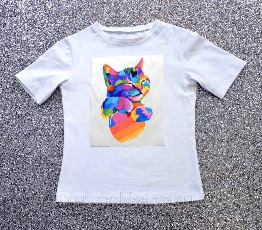 Футболка Котик  122-152 Кривой Рог - изображение 1