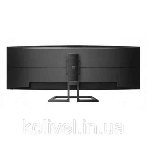 TFT 48.8" Philips 498P9, VA, 5120 x 1440, HDMI 2.0 x 2, DP, USB, колонки, чорний (498P9/00) Київ