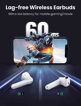 Bluetooth-гарнітура Ugreen WS105 White (80652) Білий Харків