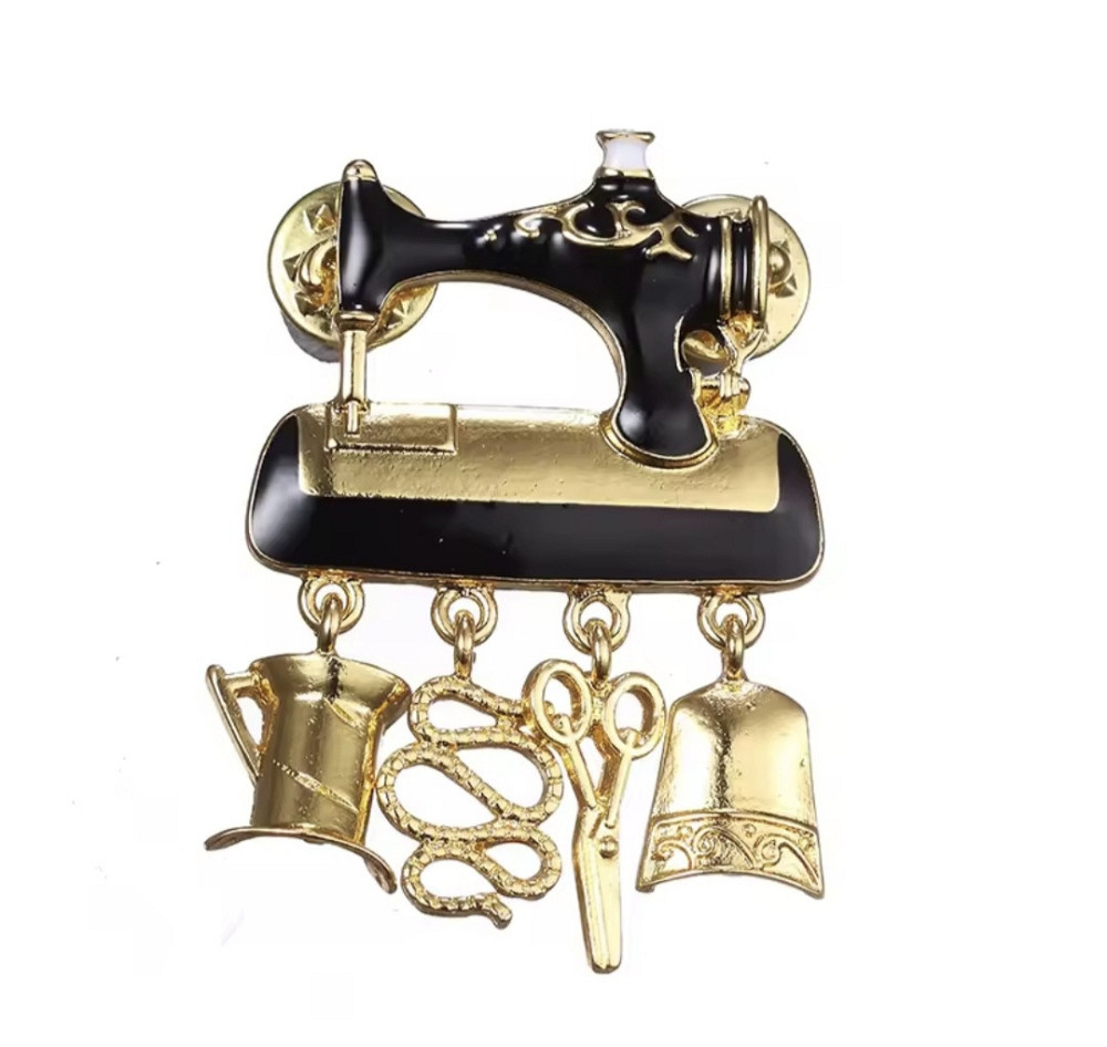 Брошка "Швейна машинка" №1" Сміла - фото 3
