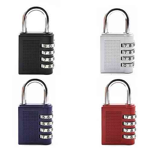 Замок навісний кодовий 41 мм, 4 цифри, цинковий сплав, універсальний для дверей, шаф, сейфів та валіз Київ