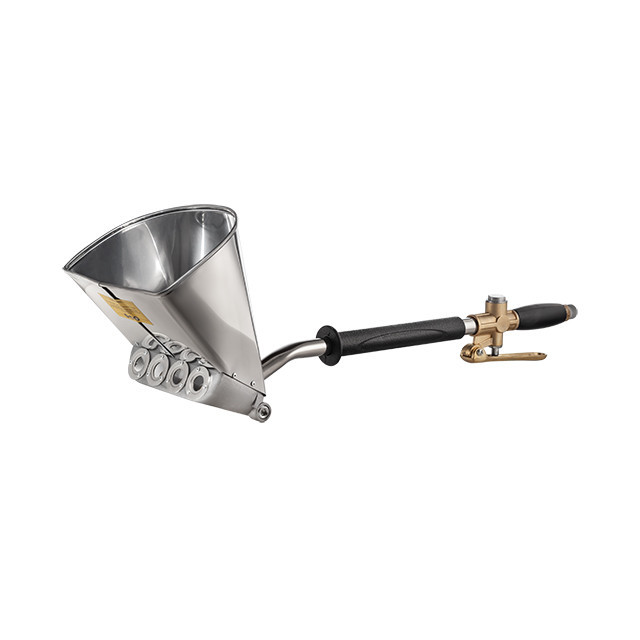 Ковш-хоппер штукатурный пневматический для потолка, 3 л, 5-6 атм, 400 л/мин INTERTOOL PT-0405 Киев - изображение 1