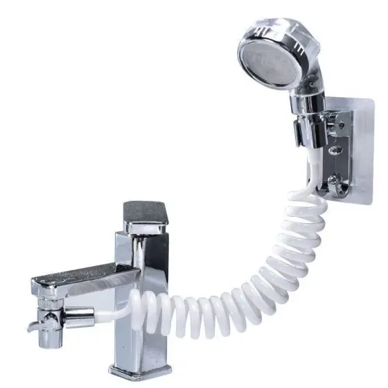 Душевая система на умывальник с турмалином Modified Faucet With external Shower Коломыя