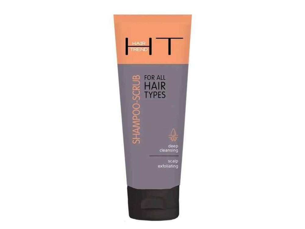 Шампунь-скраб 250мл для всех типов волос ТМ HAIR TREND Киев - изображение 1