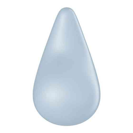 Вибратор для наружной стимуляции Satisfyer Dew Drop Blue, 2 мотора, 12 режимов, мягкий корпус Sex Aura Киев