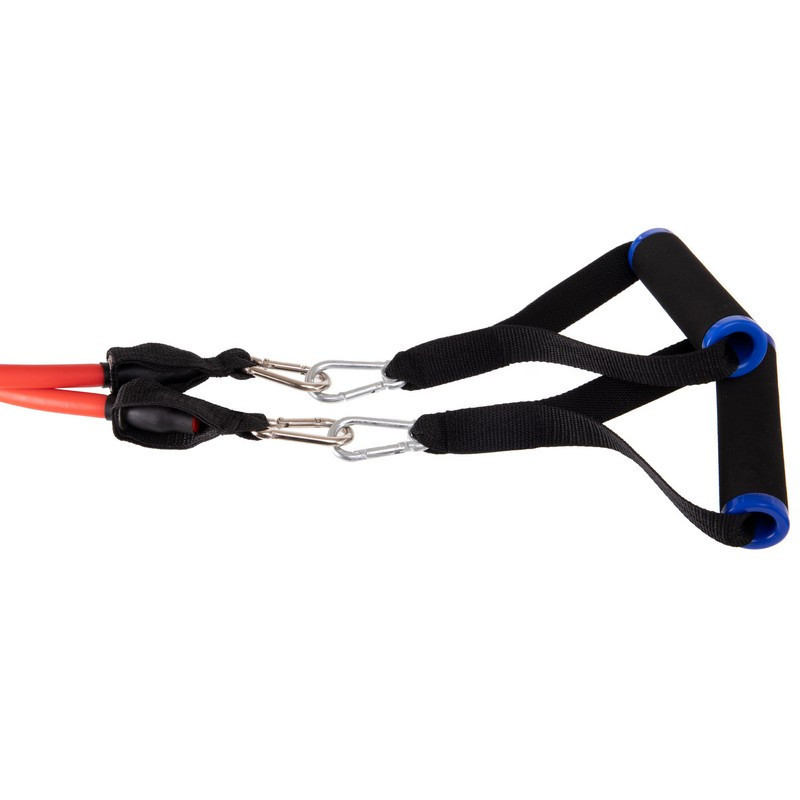 Эспандер многофункциональный для фитнеса 9 жгутов Zelart-1002 в чехле Киев - изображение 2