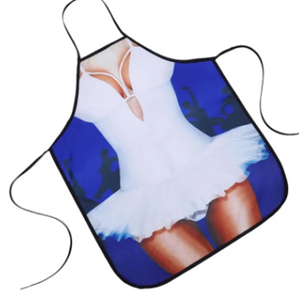 Прикольный фартук Белерина 75 на 60 см разноцветный Киев - изображение 2