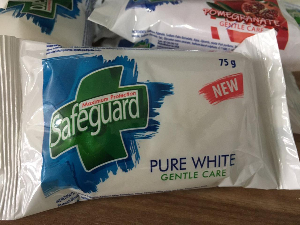 СУХЕ Антибактеріальне мило 🧼 Safeguard Pure White Gentle Care 75 г Ніжне мило з максимальною антибактеріально Київ - фото 1