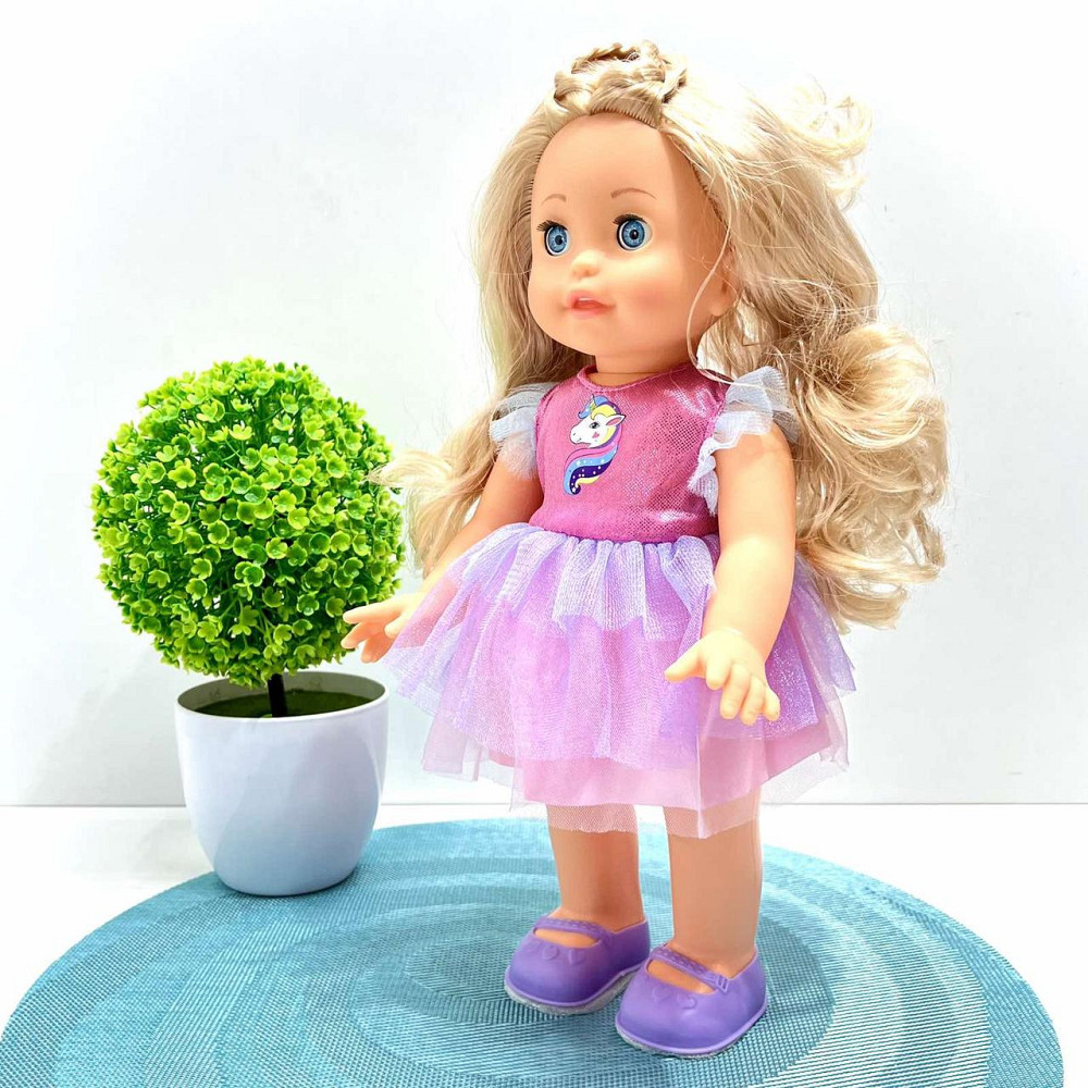 Лялька LimoToy Даринка інтерактивна крокує та співає пісні 32см (M 4631 I UA) Чернігів - фото 7