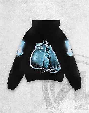 Худи, белая толстовка мужская, свитшот 2711253794 размер 50 Днепр