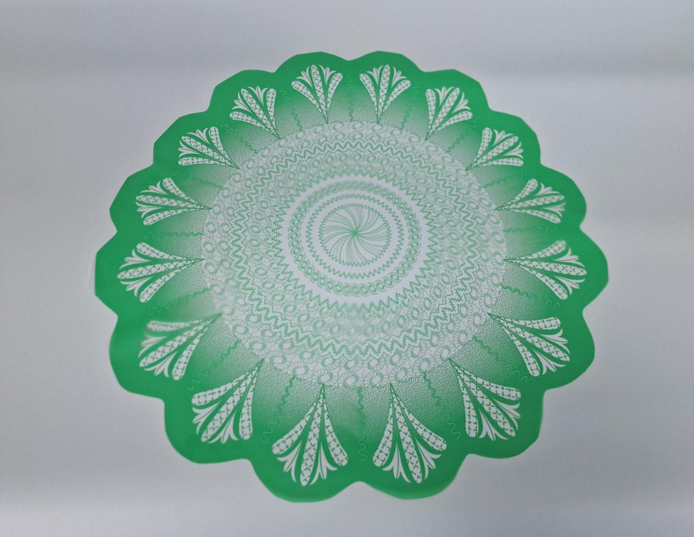 Серветка для квітів діаметром 50 см з рис, 100 шт No 333 (5) (100 шт.) Харків - фото 2