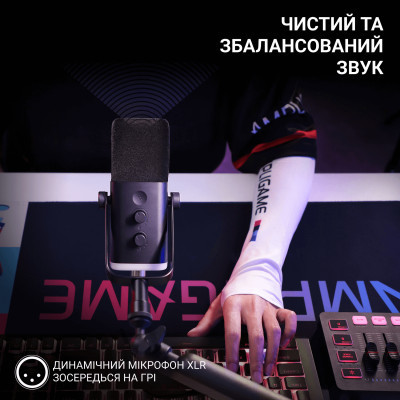 Микрофон Fifine TAM8 USB Black (TAM8) Винница - изображение 7