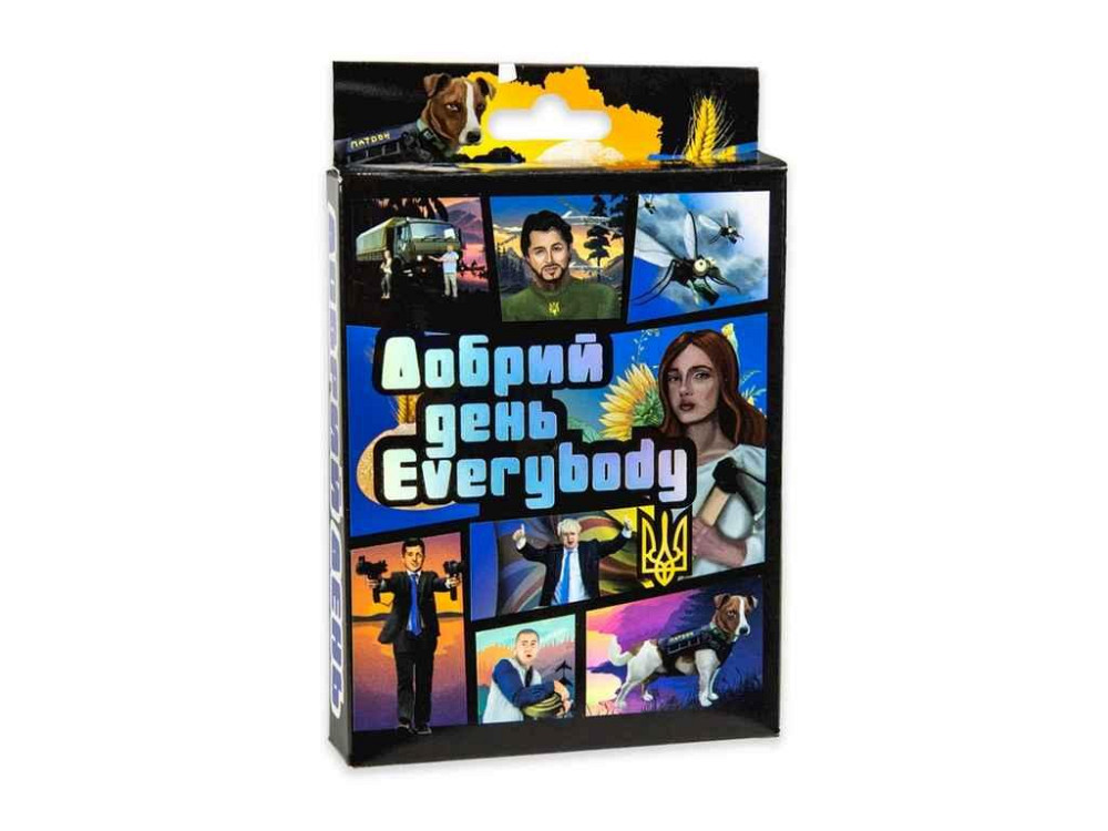 Карточная игра Добрый день Everybody развлекательная 30272 ТМ STRATEG Solmir Киев - изображение 1