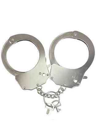 Наручники металлические Adrien Lastic Handcuffs Sex Aura Киев