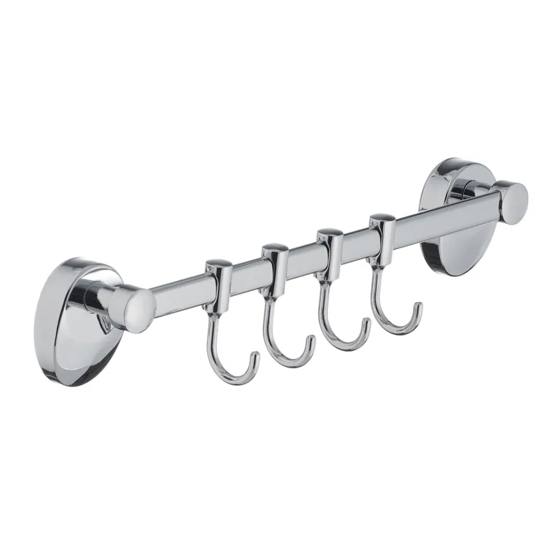 Планка з 4-ма рухомими гачками Zerix LR3315-4 (LL1447) Київ - фото 1