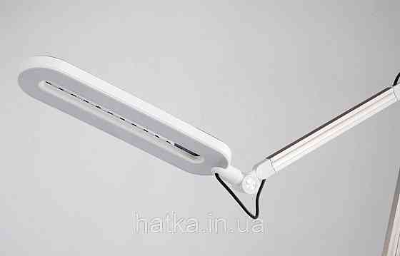 Лампа настільна світлодіодна гнучка Sirius BL-1221 срібна Київ