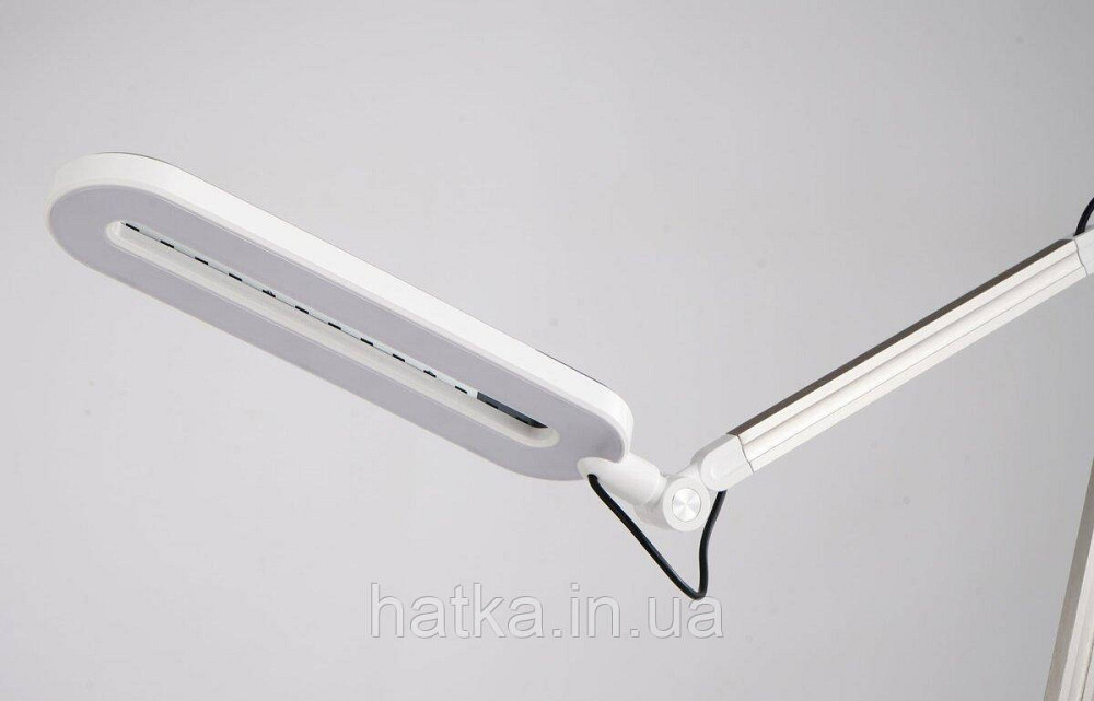 Лампа настольная светодиодная гибкая Sirius BL-1221 серебряная Киев - изображение 6