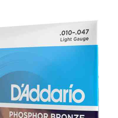 Струни для гітари D'Addario Phosphor Bronze Regular Light 12-String (10-47) (EJ38) Вінниця